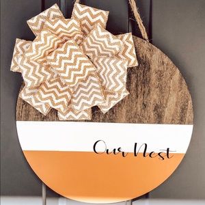 Door hanger-boho style